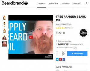 E-commerce stratégia - Beardbrand