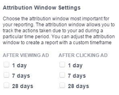 Facebook hirdetések - Attribúciós modellek beállítása