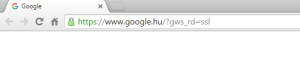 HTTPS biztonságos kapcsolat már rangsorolási tényező